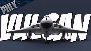 AVRO VULCAN BOMBER - Jet-Powered Tailless Delta Wing Bomber (War Thunder Gameplay)