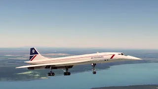 Concorde - Los Angeles (LAX) to Anchorage (ANC)
