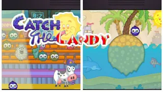 Catch The Candy gameplay levels 103 & 107 / The Missing Two