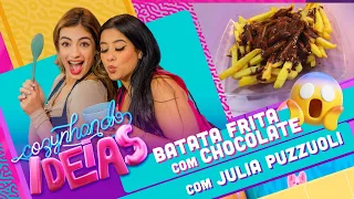 Cinthia Cruz ganha cantada romântica de Julia Puzzuoli | Cozynhando Ideias