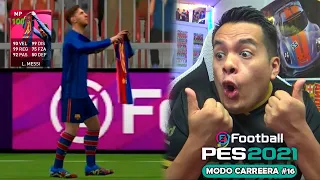 ASÍ JUEGA MESSI *Regalo* ICONIC MOMENT en PES 2021 MOBILE (Solo Faltaba la Celebración de Gol)