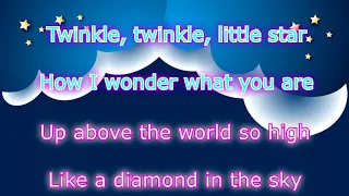 twinkle twinkle little star lyrics & karaoke - Shane family channel