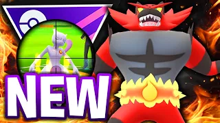 *NEW* DARKEST LARIAT INCINEROAR WALLS TOP META POKEMON IN THE MASTER LEAGUE | GO BATTLE LEAGUE