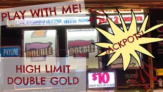 🎰 High Limit DOUBLE GOLD Slot Play at MAX BET ($20/SPIN) - JACKPOTS! 🎰