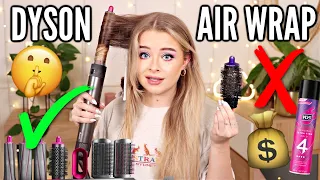 DYSON AIRWRAP 1 YEAR LATER... My honest thoughts. 🧐  How to use it, Tips + Tricks, Pros + Cons