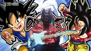 [🎸TABS]Dragon Ball GT DAN DAN 心魅かれてく   Electric Guitar Cover