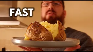 Air Fried Baked Potato (Jacket Fast Edition)