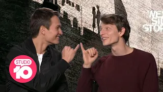 Ansel Elgort and Mike Faist on West Side Story l Studio 10