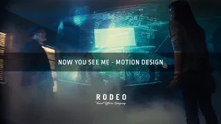 Now You See Me | Motion Design by Rodeo FX