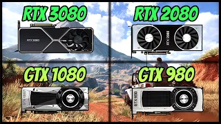 RTX 3080 vs RTX 2080 vs GTX 1080 vs GTX 980 | How Big is the Difference?