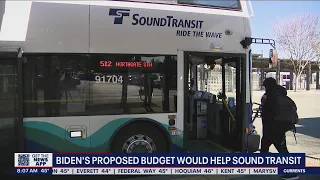 President Biden's proposed budget would help Sound Transit | FOX 13 Seattle