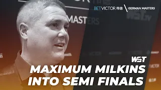 Milkins Makes Maximum In Quarter Final Win [5-2 vs Wakelin] | 2023 BetVictor German Masters