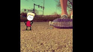 Bro Goes Flying (Animation Meme) Footage by @.bwears #shorts