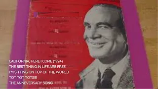 WORLD'S BEST HITMAKERS / SONGHITS OF AL JOLSON (1920's) /  COVER BY CEDBORMUSICOX25