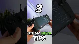 3 Steam Deck Tips for NEW Owners! 🤝