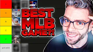 Ranking EVERY MLB The Show Game