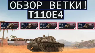 СТОИТ ЛИ КАЧАТЬ ВЕТКУ Т110Е4 И КАКИЕ ТРУДНОСТИ ВАС ЖДУТ WOT BLITZ