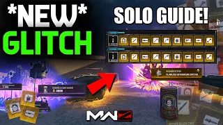 *NEW* SOLO BROKEN Tombstone Glitch AFTER PATCH Zombies Unlimited Essence & Stash MW3 Full Guide!