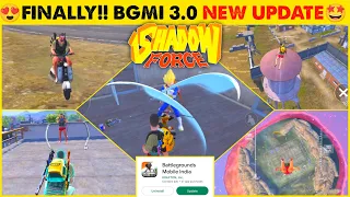 BGMI 3.0 NEW UPDATE HERE | BGMI 3.0 SHADOW FORCE MODE ALL FEATURES, TIPS & TRICK, GAMEPLAY LION x YT