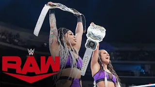 Katana Chance & Kayden Carter capture the WWE Women’s Tag Team Titles: Raw highlights, Dec. 18, 2023