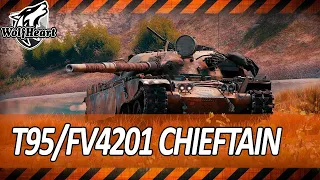 T95/FV4201 Chieftain | ПОПЫТКА В 100% ОТМЕТКИ | 5500+ DMG