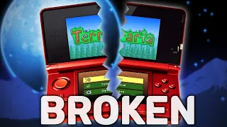 3DS Terraria is BROKEN (in the best way possible)