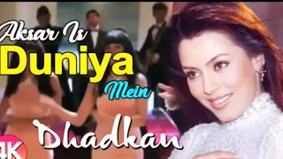 Aksar is Duniya Mein Full Song | Dhadkan | Mahima Chaudhary & Sunil Sheety | Alka Yagnik