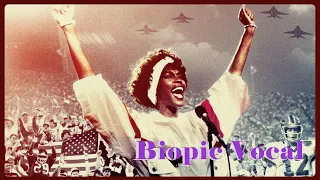 Whitney Houston  - Star Spangled Banner (1991) 2022 Biopic Vocal
