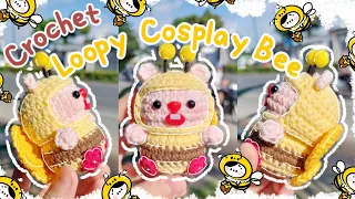 How to crochet LOOPY COSPLAY BEE | Crochet LOOPY | Hướng dẫn móc len LOOPY HÓA TRANG ONG | Lem'n Do