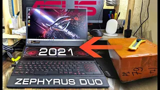 Распаковка в Общежитии Asus ROG Zephyrus DUO 2021