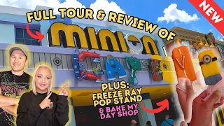 The Minion Cafe at Universal Orlando: FULL Tour & Review | Plus: Freeze Ray Pops Stand & More: 2023