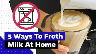 How To Froth Milk At Home (Best Milk Frothers Review!)