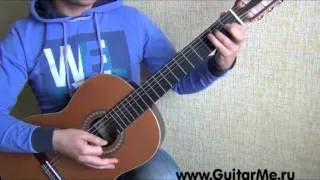 Мелодия NOKIA TUNE для двух Гитар - видео урок 1/2. GuitarMe School | Александр Чуйко