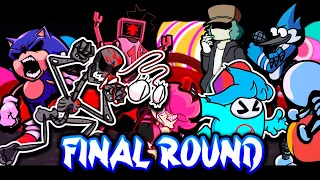 Final Round but Every Turn a Different Character Sings 🎶⚡ (FNF Funk Guys Everyone Sings It)