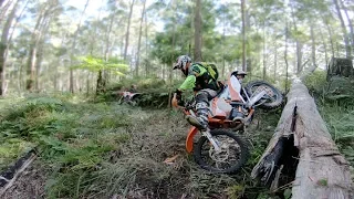 Off camber log fun and sue happiness!︱Cross Training Enduro