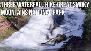 Deep Creek Three Waterfalls Hike Great Smoky Mountains National Park 2022