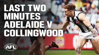 Adelaide v Collingwood | Kennedy Last Two Minutes | Round 18, 2022 | AFL