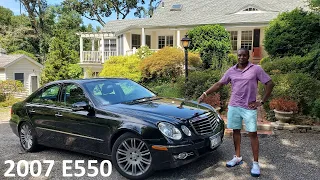 The Rare Mercedes Benz 2007 E550 V8 Full Review!