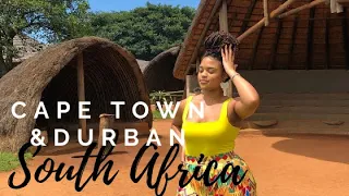 Cape Town & Durban, South Africa | TRAVEL VLOG