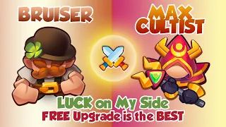 Bruiser is INSANELY GOOD this week vs Max Cultist | PVP Rush Royale