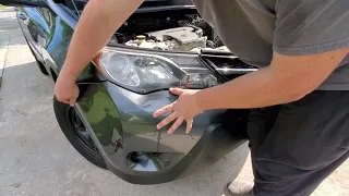 2013-18 Toyota Rav4 Headlamp Replacement