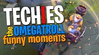 Techies the OMEGATROLL - DotA 2 Funny Moments