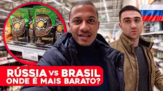 Como é um supermercado na Rússia? | Brasil vs Rússia: onde é mais barato? Preços em Moscou #4