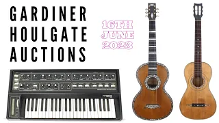 Gardiner Houlgate Auctions - Antique Guitars and Studio Equipment - 16th June 2023 (UK)