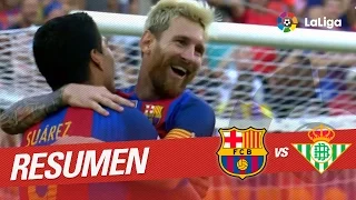 Highlights  FC Barcelona vs Real Betis (6-2)