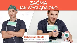 Zaćma - jak wygląda oko pacjenta