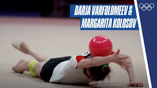 Germany's Darja Varfolomeev & Margarita Kolosov at the World Championships 2023