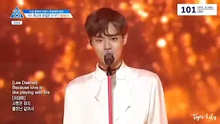 Becoming Wanna One Was Not Easy (Lee Daehwi Version)