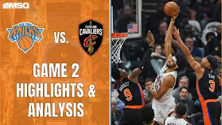 Cavaliers Blowout Knicks in Game 2, 107-90 | New York Knicks