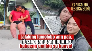 Lalaking lumolobo ang paa, tinanggap nang buo ng babaeng umibig sa kanya! | Kapuso Mo, Jessica Soho